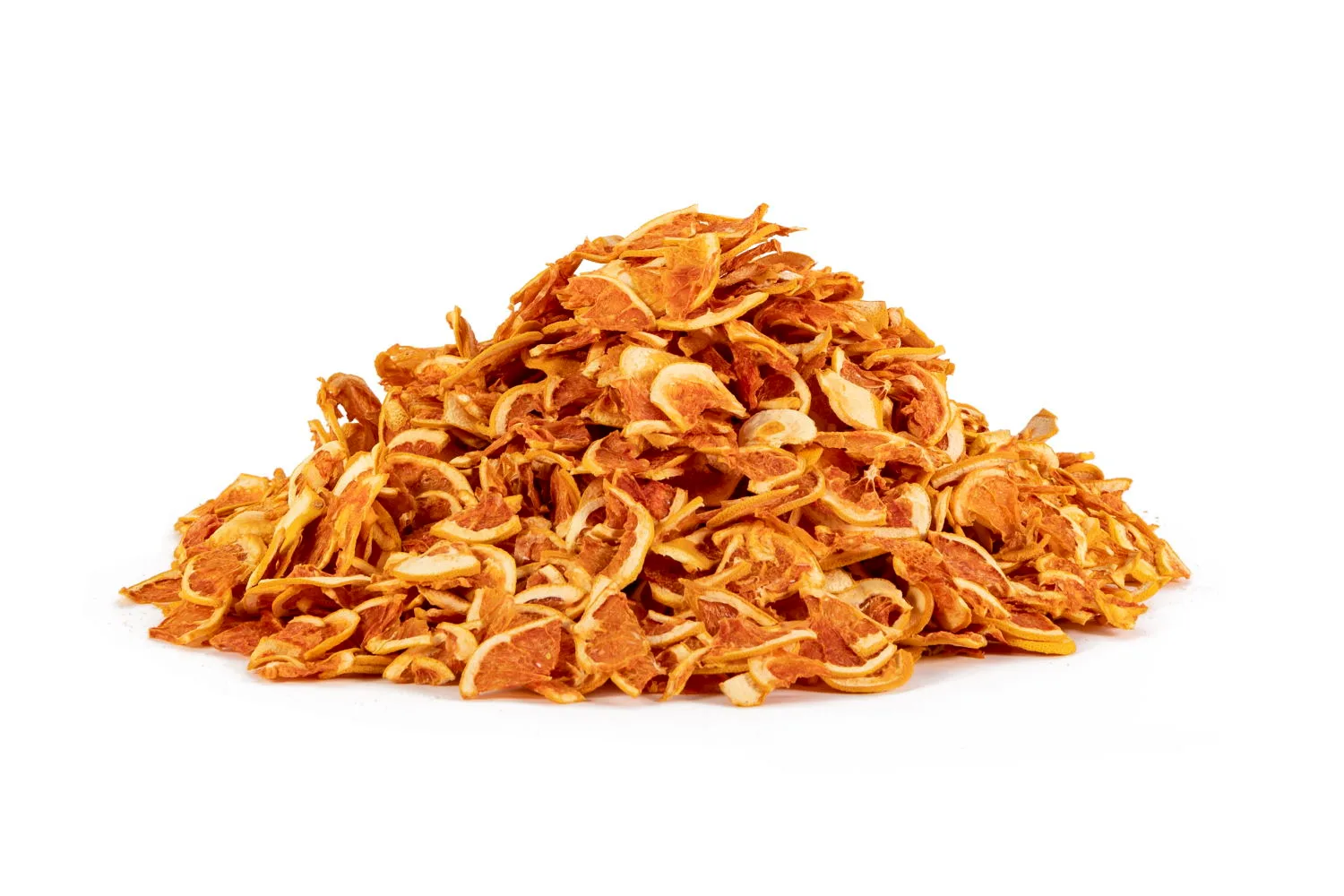 Dehydrated grapefruit pieces