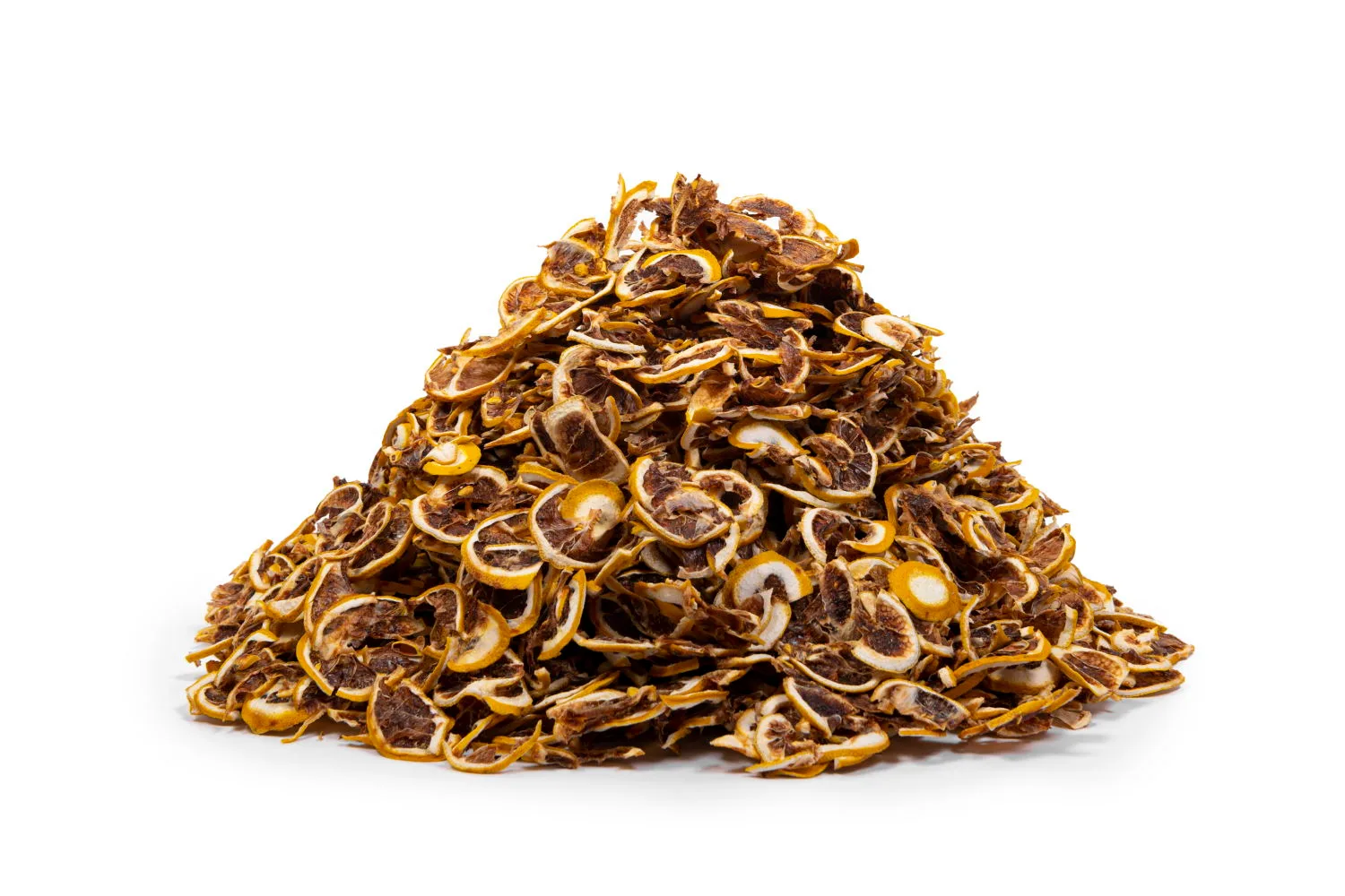 Dehydrated lemon pieces