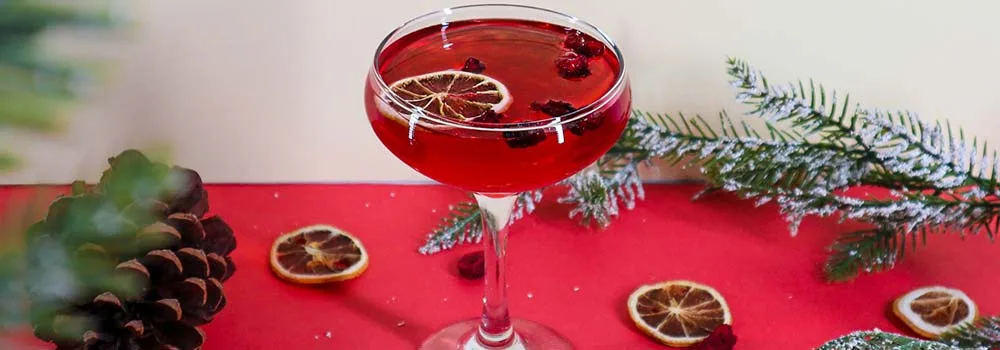 Christmas cocktail garnish Christmas cocktail garnish