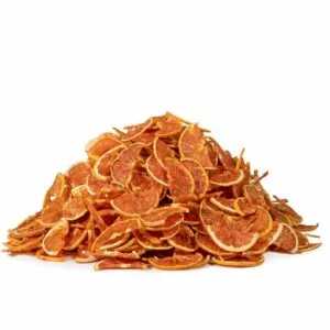 Dehydrated grapefruit half-slices