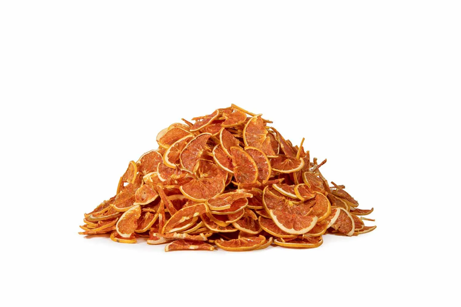 Dehydrated grapefruit half-slices