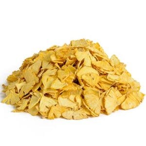 Ananas déshydraté en quarts