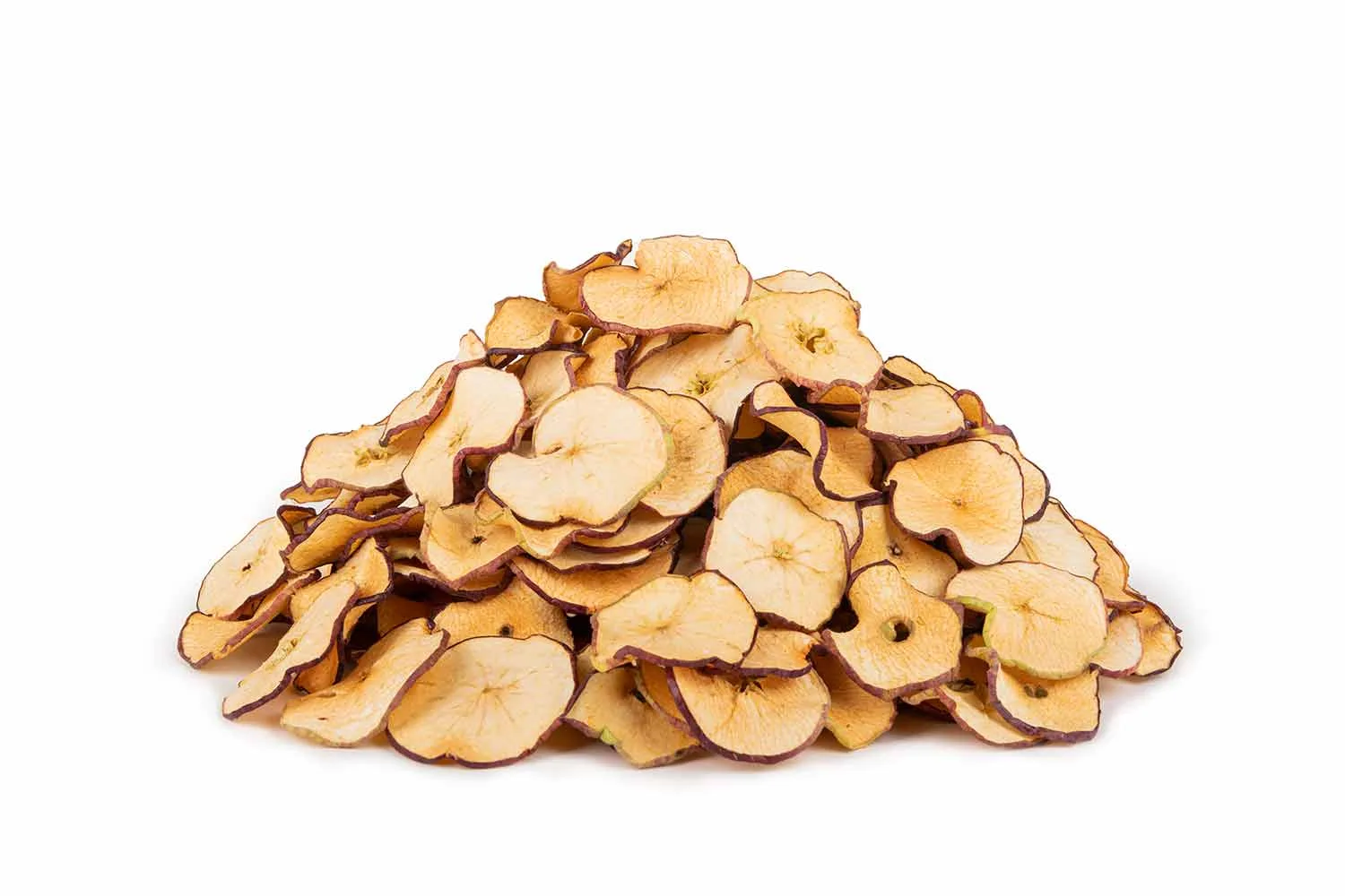 Dehydrated apple slices
