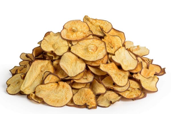 Dehydrated pear slices